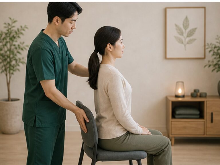 재활운동 앉은자세지도